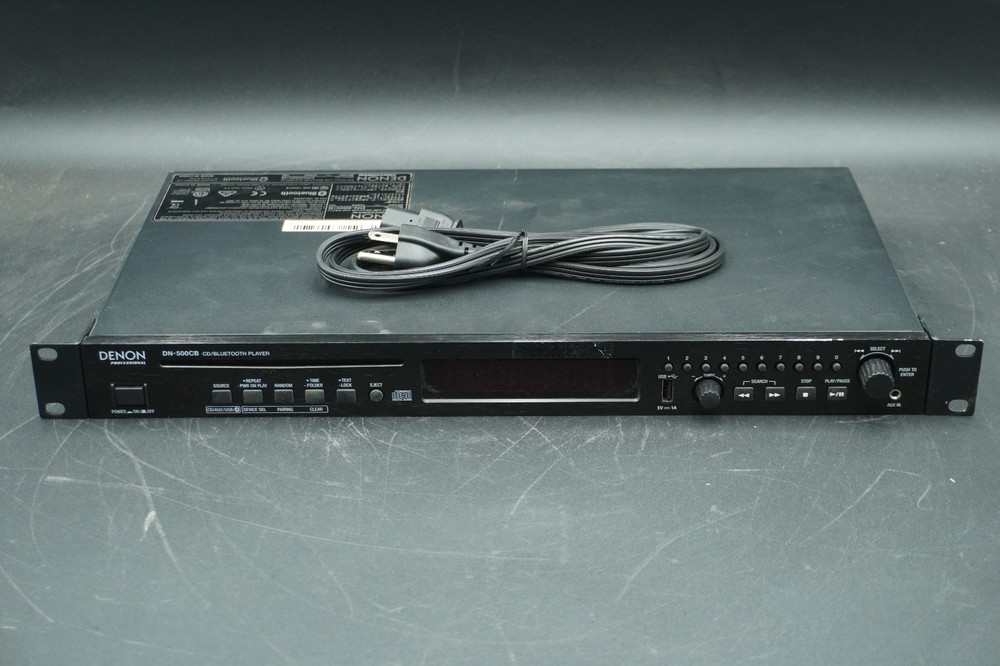 Denon DN-500CB CD/USB/Bluetooth Player *Tested*
