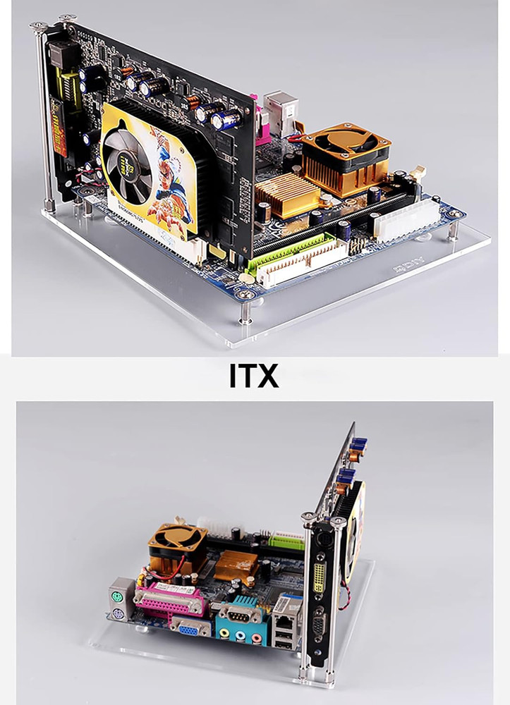 PC Open Frame Test Bench Mini ITX Motherboard Overlock Computer Case DIY Mod Ba