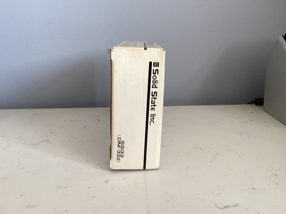 ORIGINAL BOX AUTHENTIC SOLID STATE INC. DIGITAL MULTIMETER SS33 (DM-332) NO RES