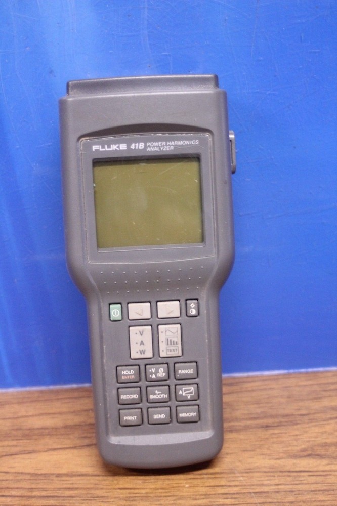 The Fluke 41B Power Harmonics Analyzer
