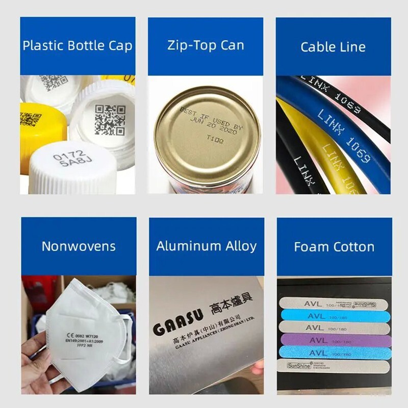 T110 Online Inkjet Date Coding Printer Industrial Assembly Line Coding Machine