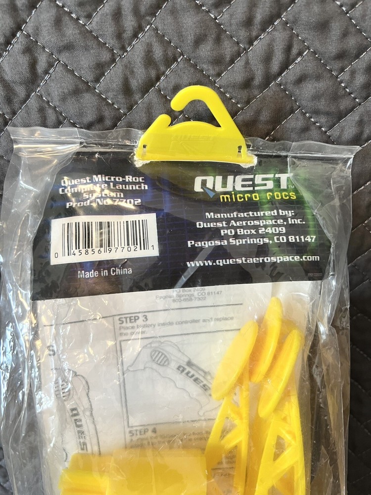 Quest Micro Roc Complete Launch System 9V Controller w/ Alarm & Blinking Light