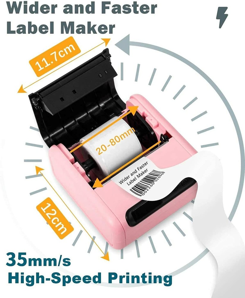 Phomemo M200 Thermal Label Maker Mobile Printer Wireless Mini Bluetooth Printer