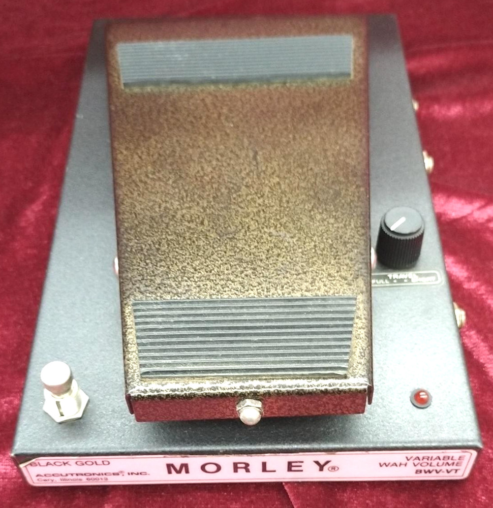 MORLEY Black Gold Variable Wah Volume Guitar Effect Pedal