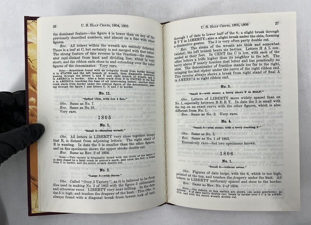United States Half Cents by Ebenezer Gilbert