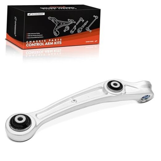 Front Left Forward Lower Control Arm, with Bushing, Compatible with Audi - -