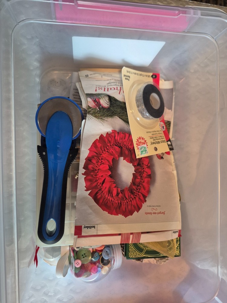 sewing box odds and ends