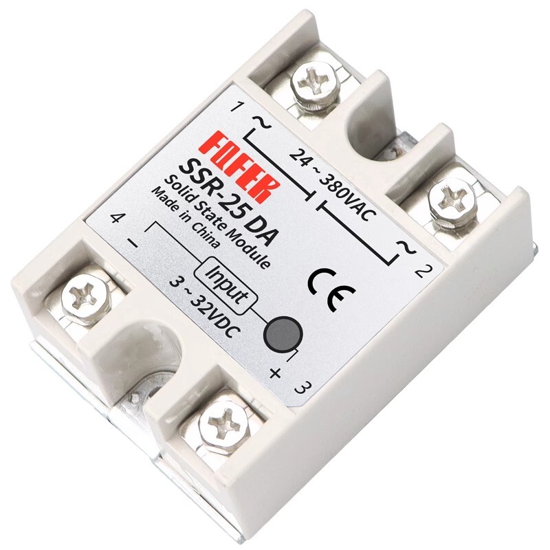 FQFER  solid state relay SSR-25DA 25A DC control AC