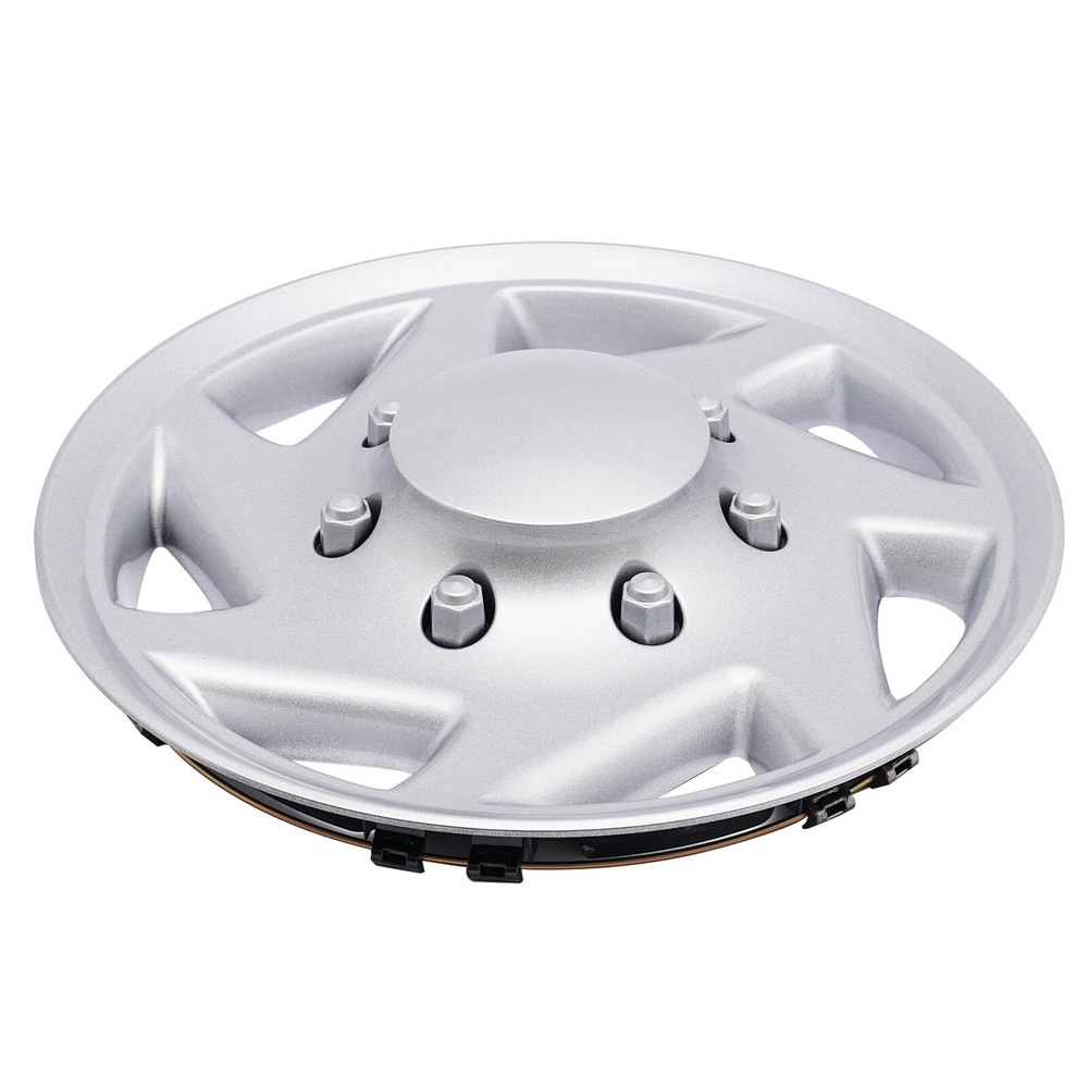 4pcs Silver Hub Caps Rim Simulators For Ford E250 E350 E450 Econoline 1999-2018