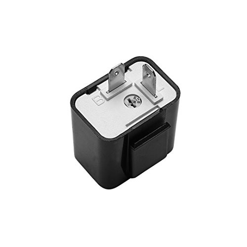 2 Pin Flasher Relay 12V Flash Adjustable Compatible LED Electronic fix CAR
