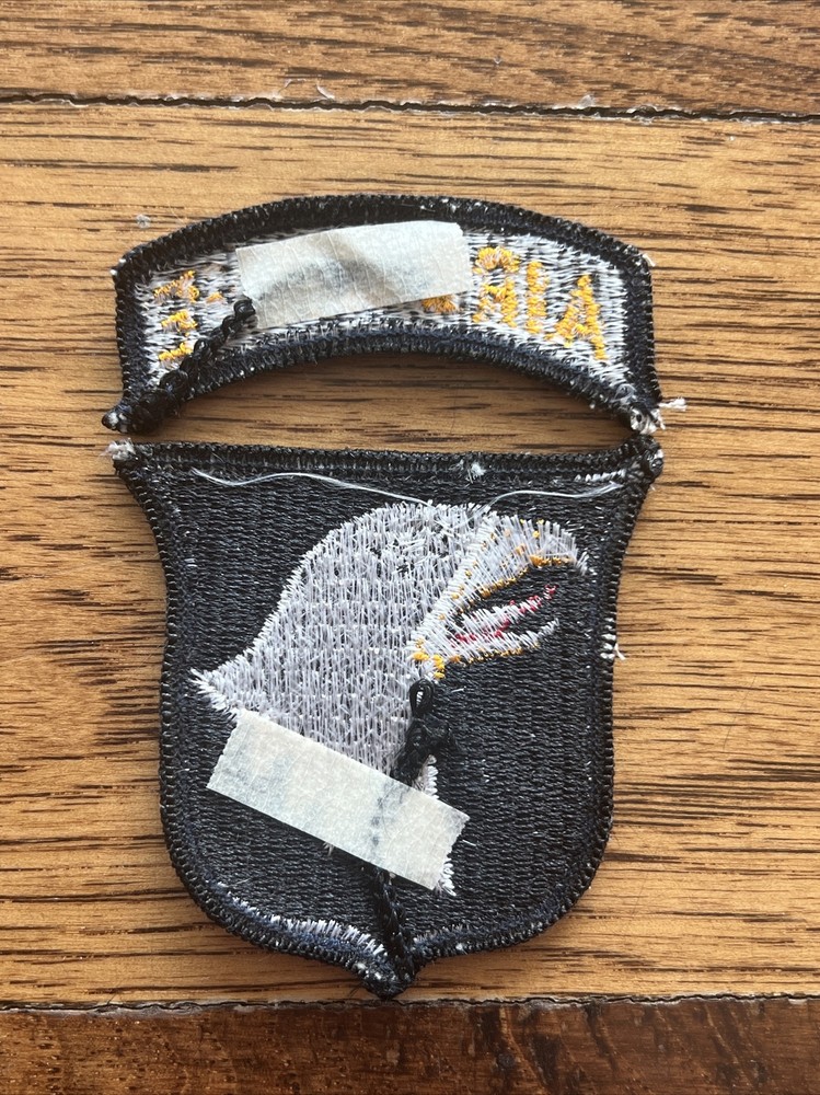 101st Airborne Shoulder Patch with tab US Army