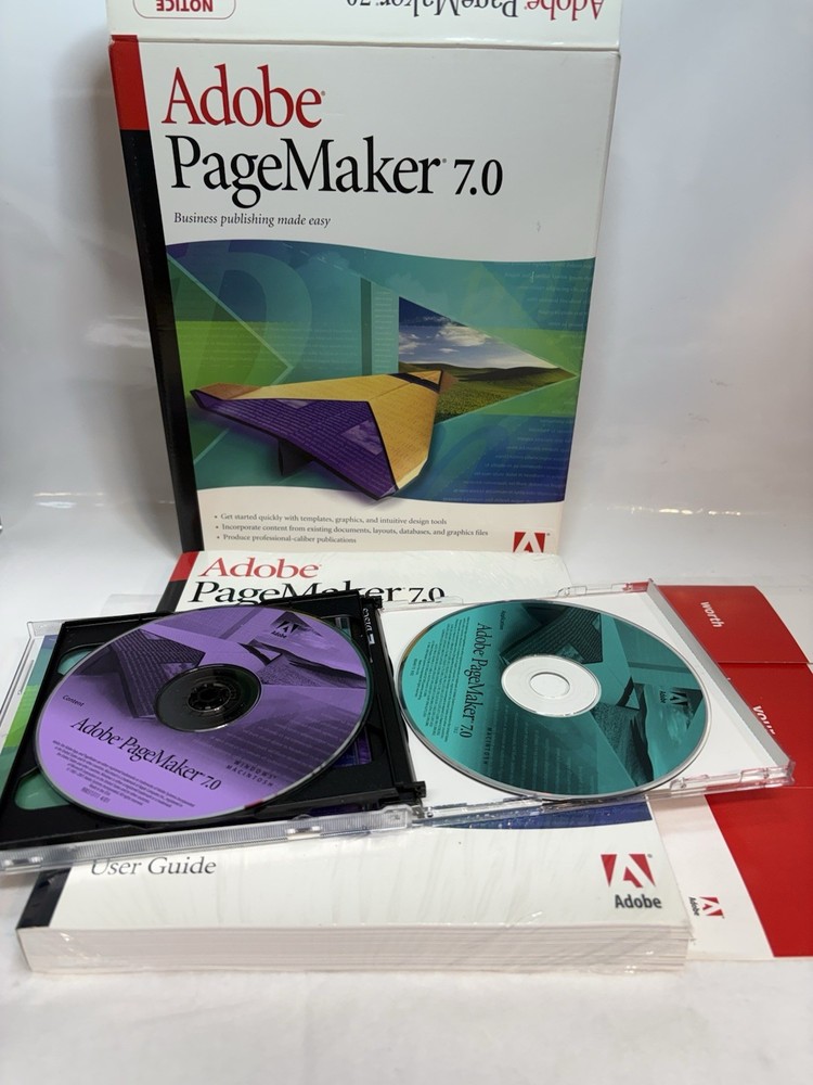 Adobe PageMaker 7.0 for Macintosh Version