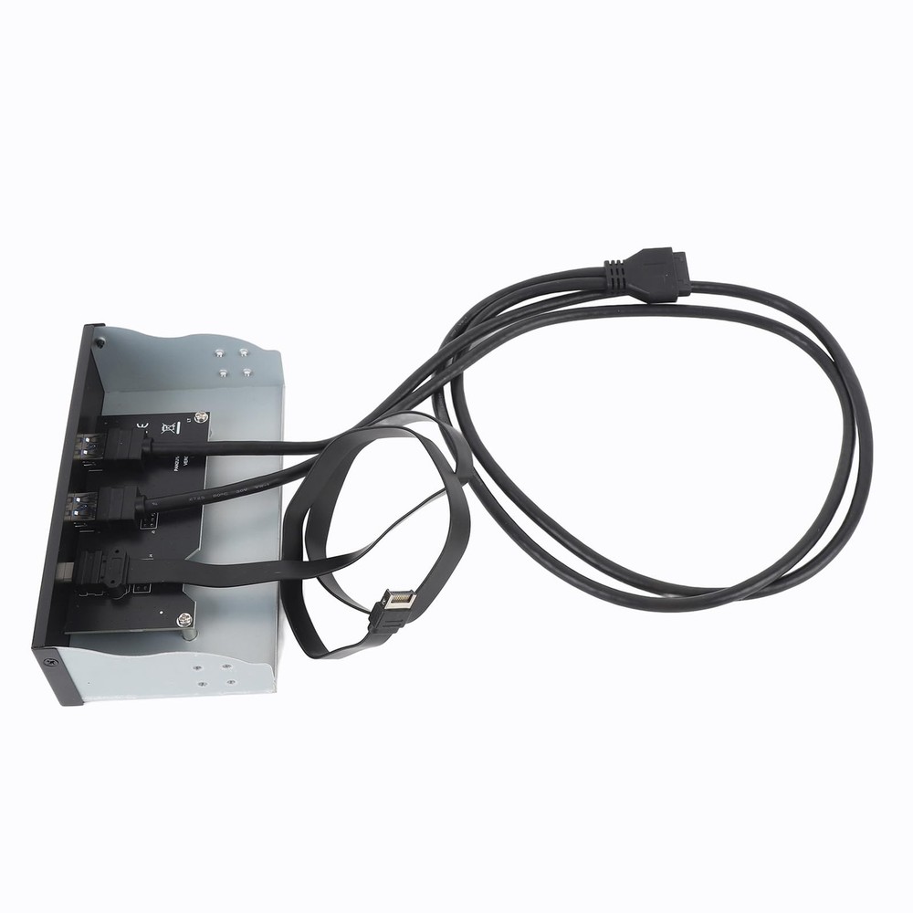 5.25 Inch Front Panel USB Hub 20Gbps Type C Gen 2x2 USB A Type E 19 Pin