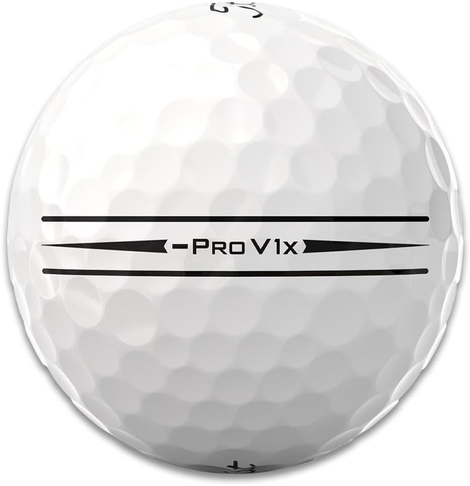 Titleist Pro V1x Left Dash Enhanced Alignment Used Golf Balls Good 12 Pack