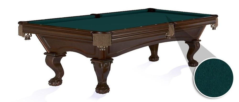 Championship Pool Table Cloth - Saturn - Basic Green 8FT
