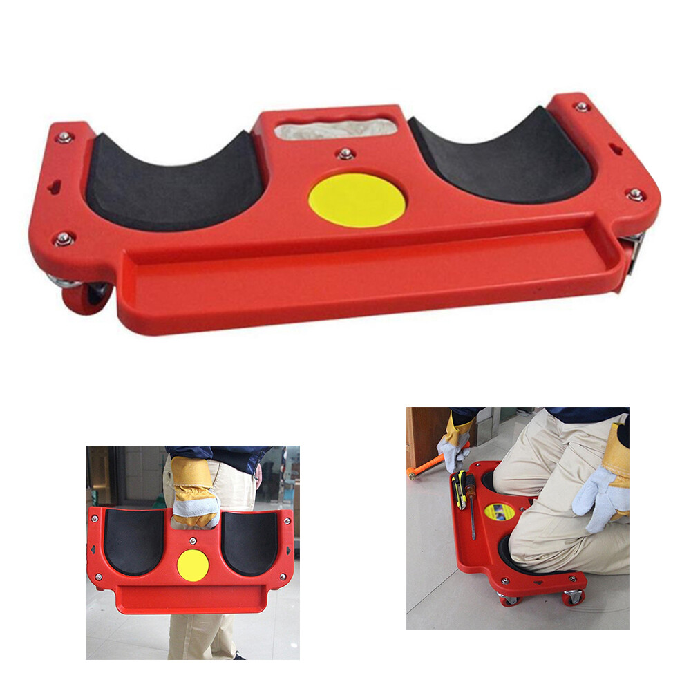 Rolling Knee Pads Dolly With Wheels Creeper Rollers Flooring Construction Work