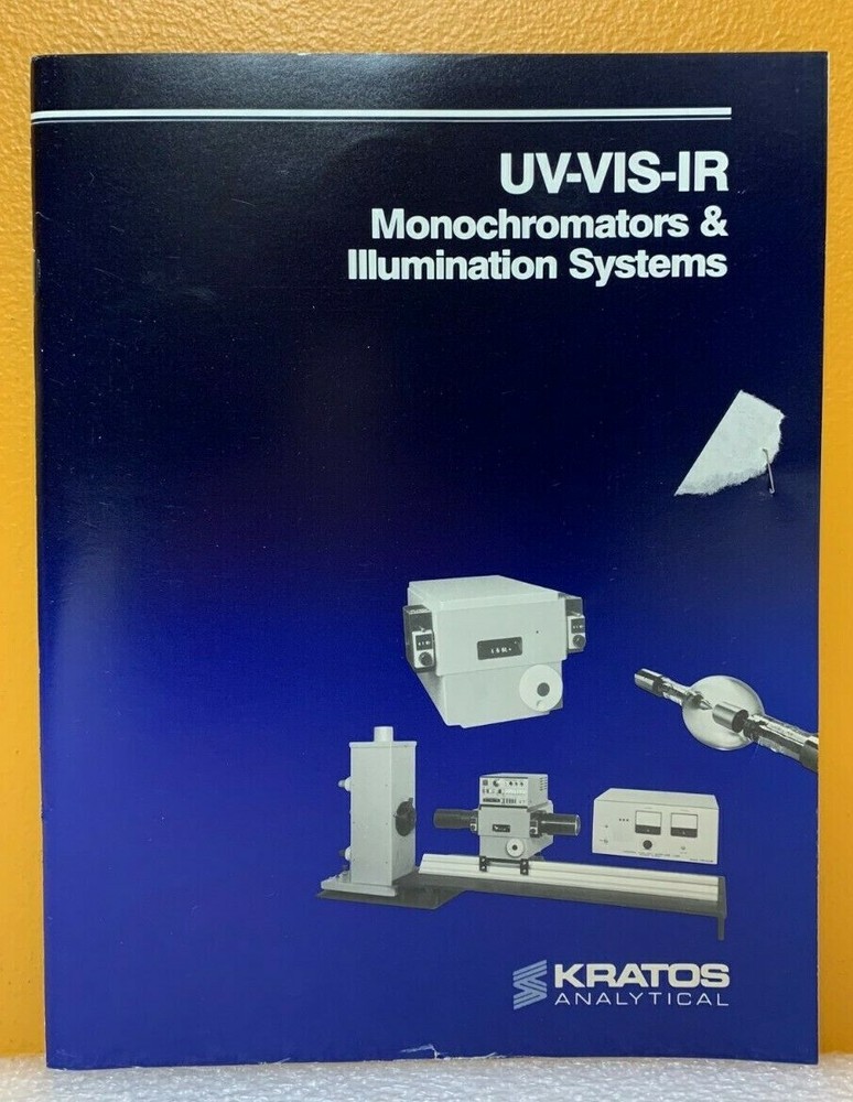 Kratos Analytical Monochromators & Illumination Systems Catalog.