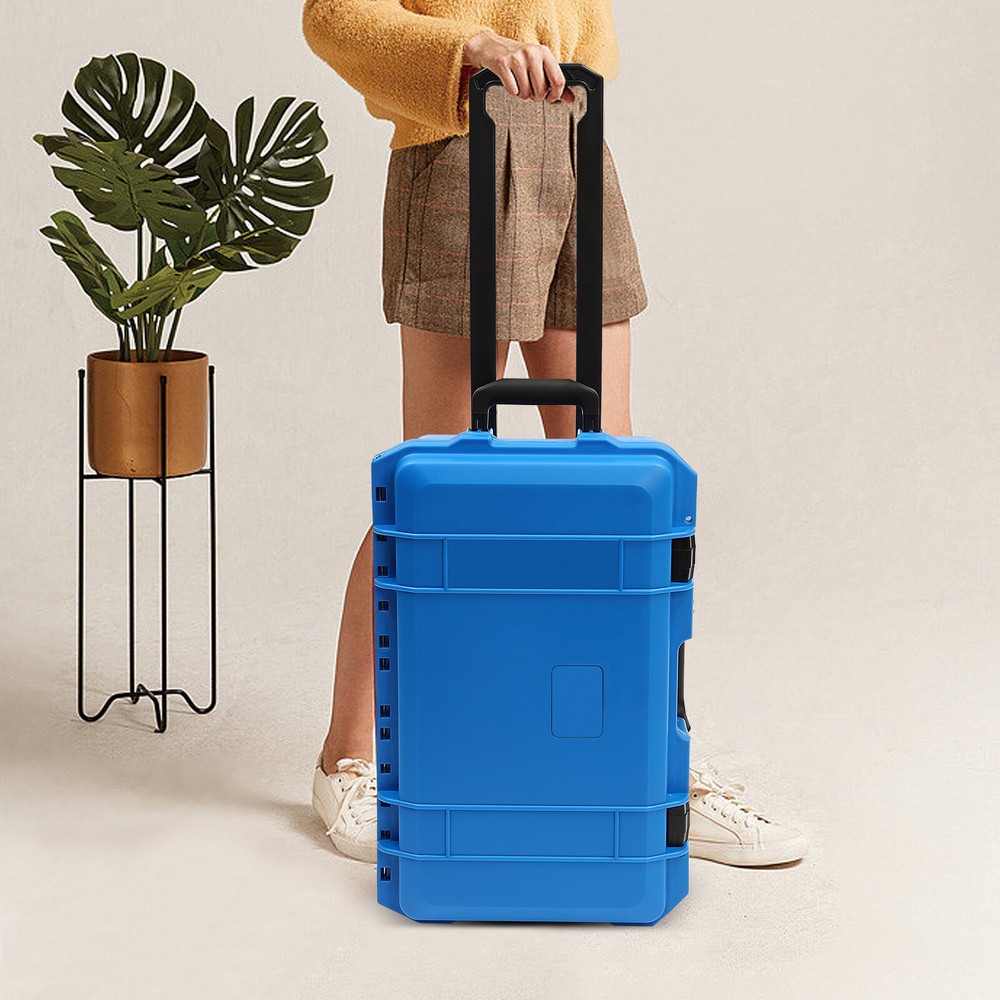 22" Camera Hard Case Protective Roller Camera Carrying Case Waterproof Dustproof