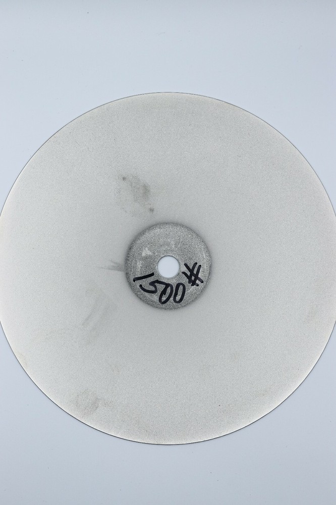 TechDiamondTools Lapidary Diamond Сoated Flat Lap Disc 8" (8 inch)