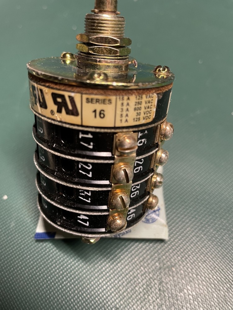 Shallco Rotary Selector Switch 16A1-B-4