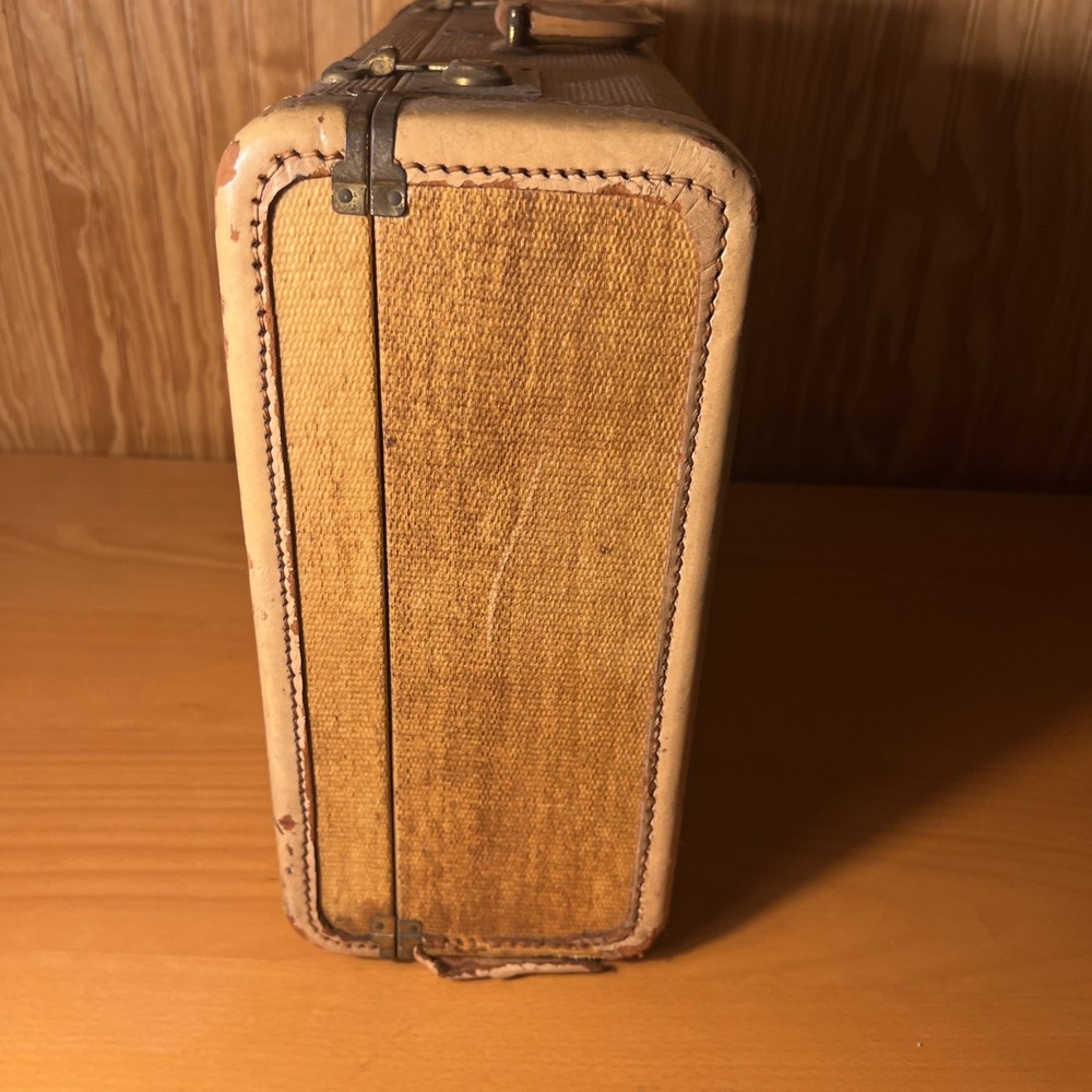 Antique US Trunk Company Suitcase
