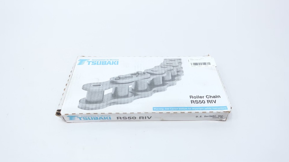 Tsubaki RS50 RIV Single Roller Chain 10ft