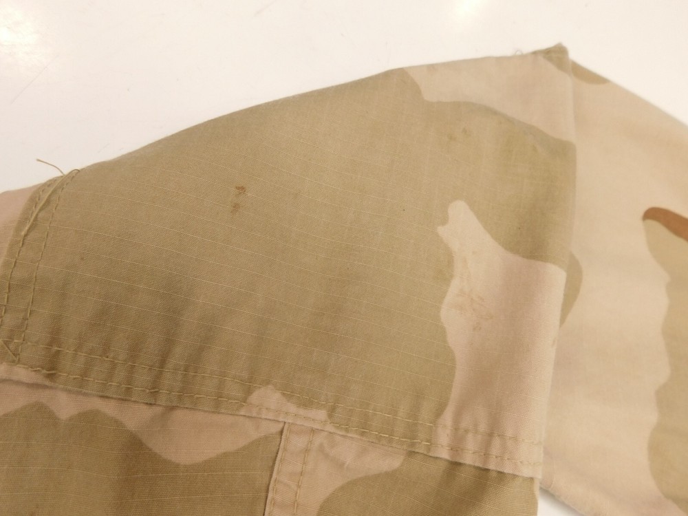 US Air Force DCU Combat Coat Medium Desert Storm CENTAF Ripstop N/C Camo Uniform