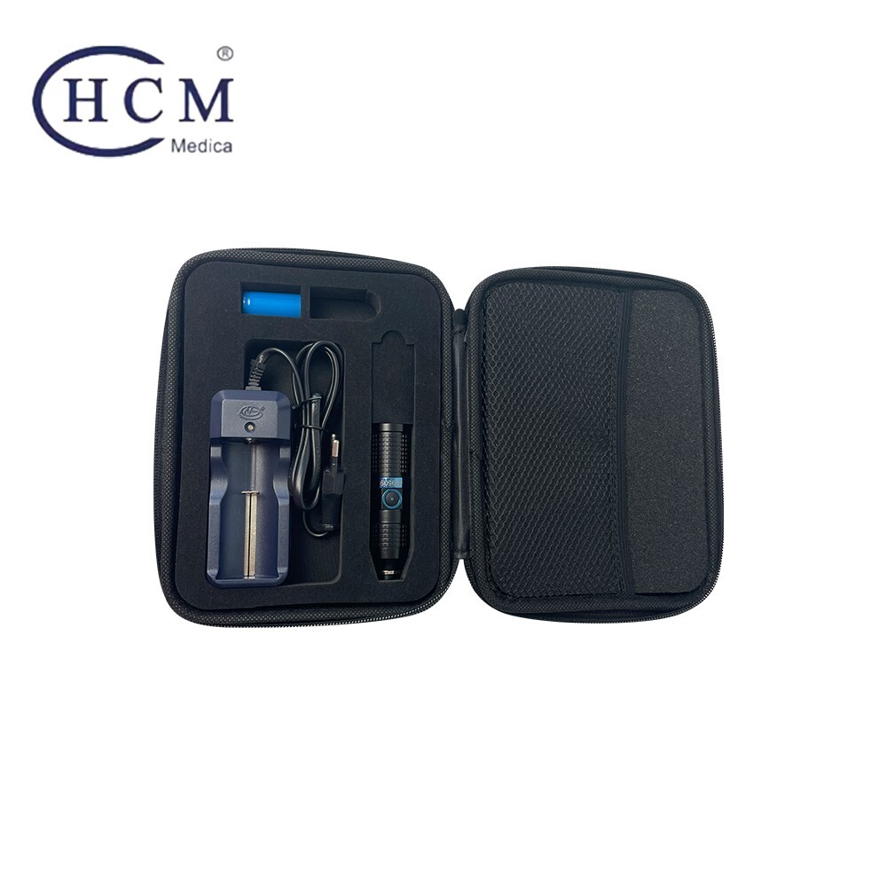 Rechargeable Portable Endoscope Light Source 10W LED Cold Light Source For ENT