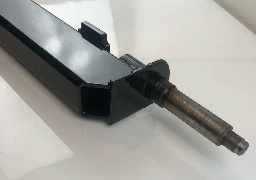 Shorelander 6196503 Trailer Axle Weldment Black - 70 Inch Width