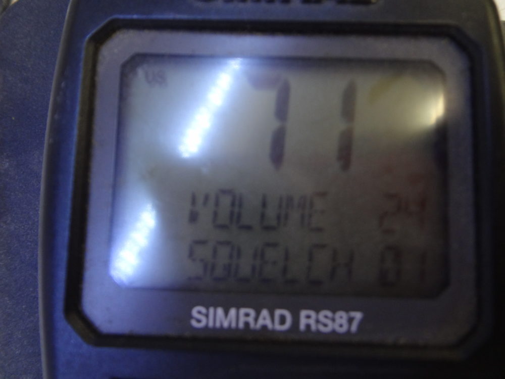 Simrad RS80 Marine VHF Radio Transceiver Processor Unit Only Working and Tested!