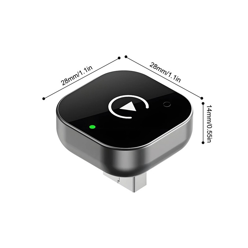 USB Auto Wireless CarPlay Adapter For Apple Android Wireless Dongle Plug ＆ Play