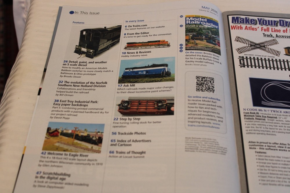 Model Railroader Magazine, May 2026 Issue