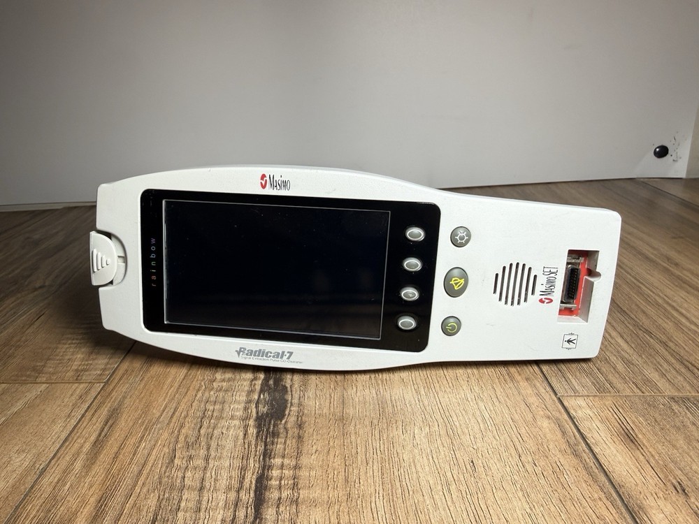 Masimo Radical 7 Rainbow Handheld Touchscreen Pulse Oximeter Unit Only UNTESTED