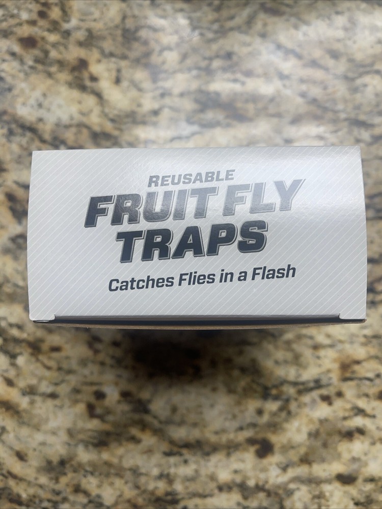 Fruit Fly Trap RESCUE FFTR2 Pest Control Lure Reusable 2 Pack