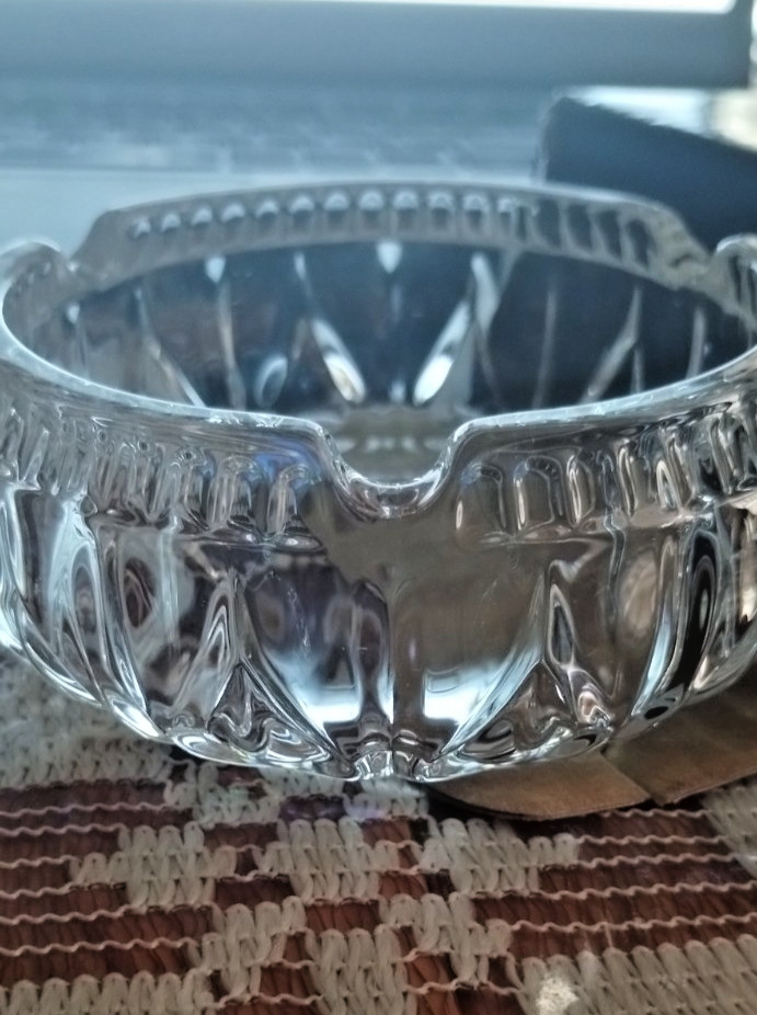 Crystal Clear Ash Tray