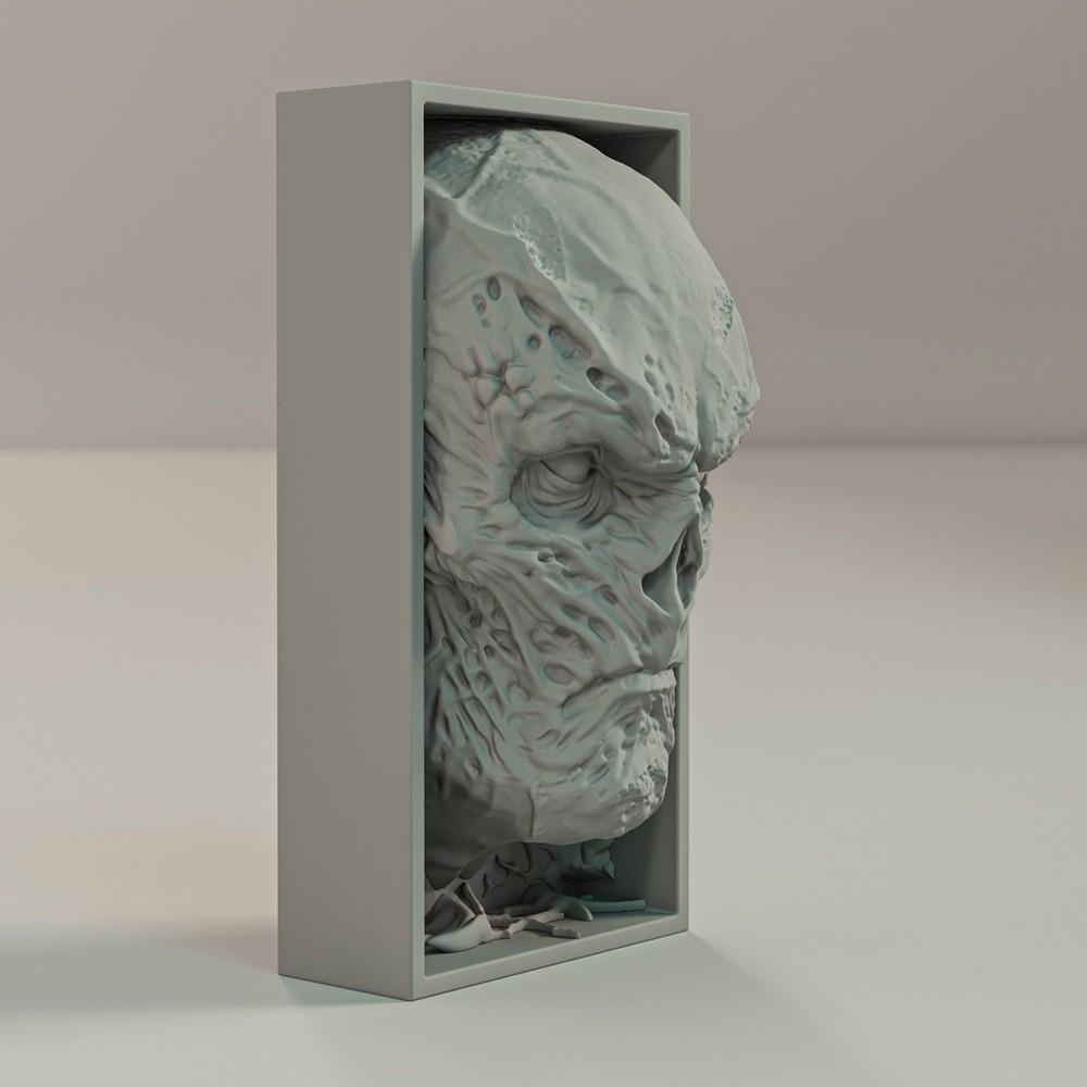 Vecna - Stranger Things Horror Book Nook & Wall Mount