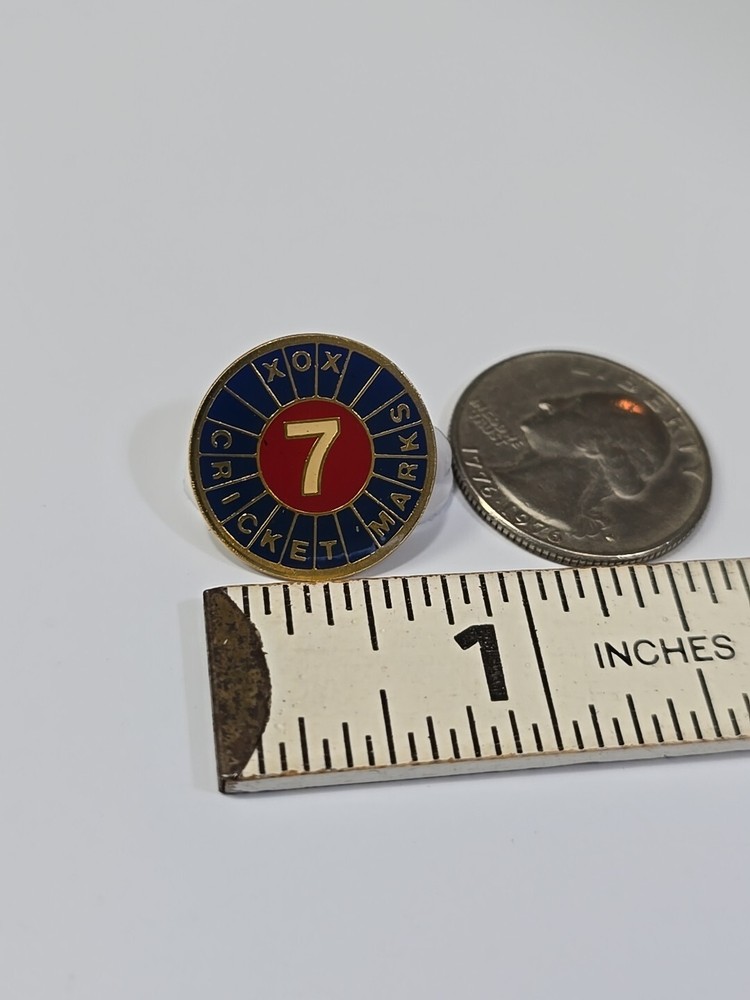 Darts Lapel Pin Cricket Marks 7