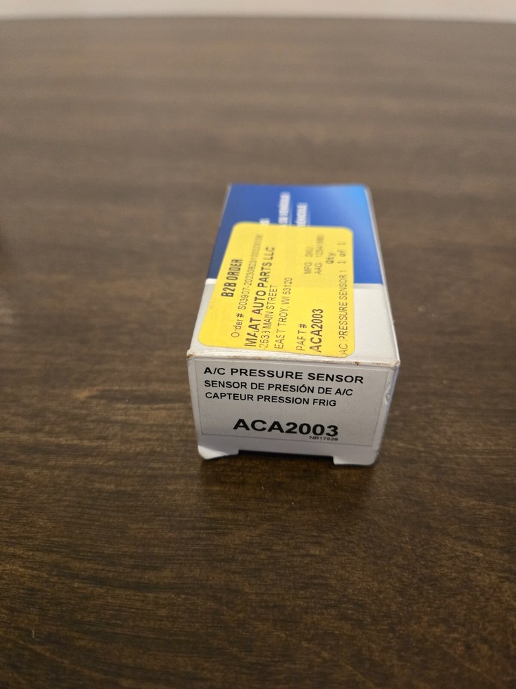 A/C Refrigerant Pressure Sensor Advance ACA2003