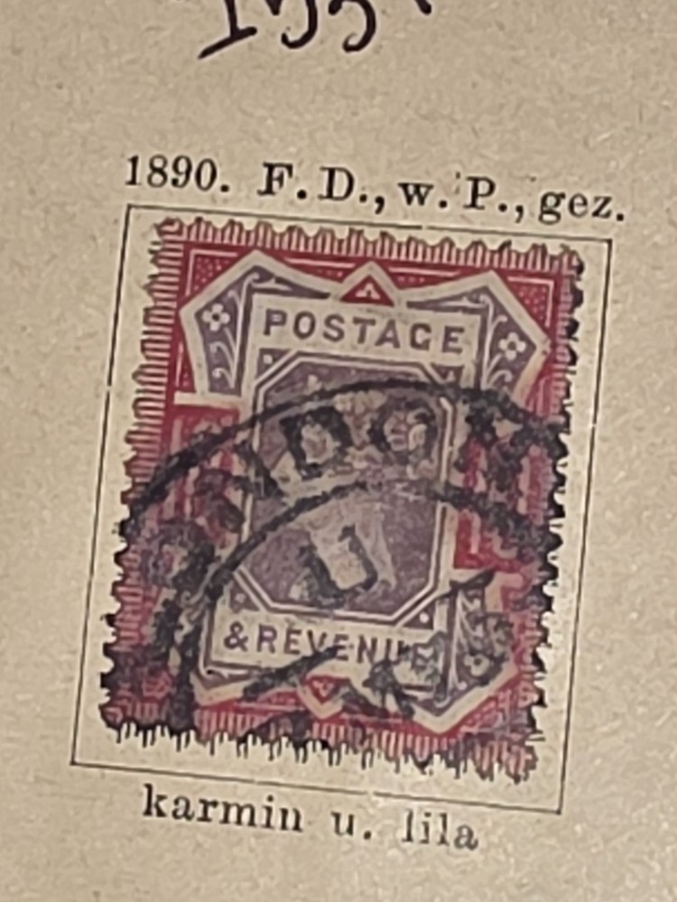 Foreign Great Britain 10d Stamp Used - #I539