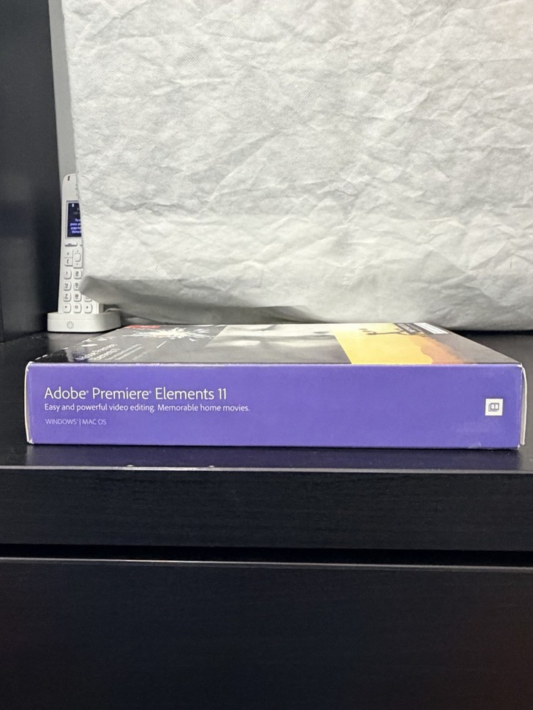 Adobe Premiere Elements 11 for Windows and MAC OS. Pre-owned