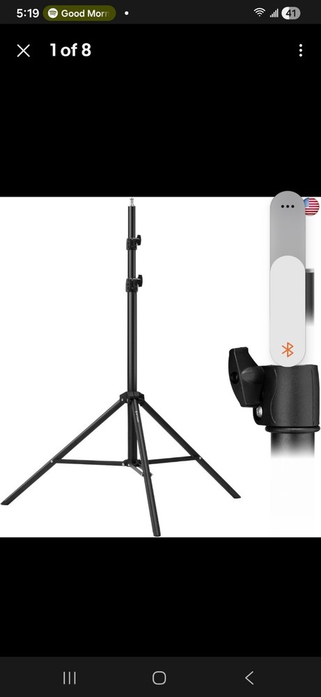 K & F Concepts 2.8m Stand For Multiple Different Items