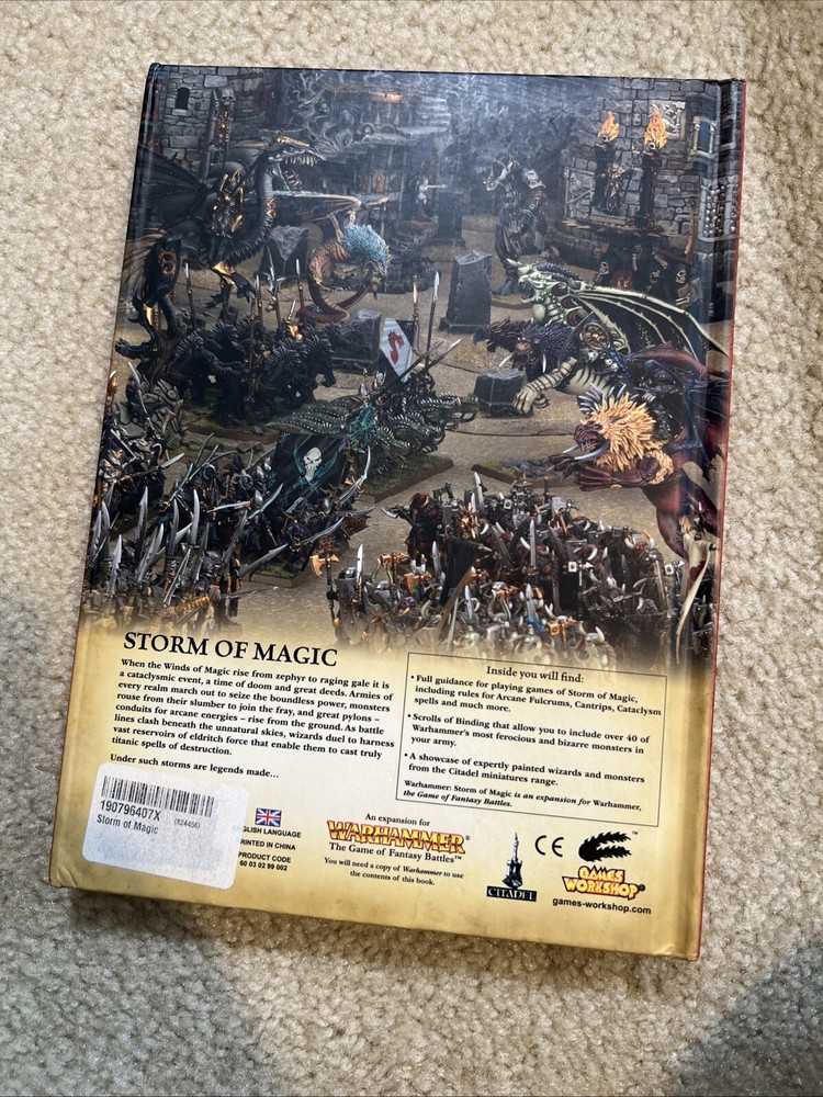 Warhammer Storm of Magic Expansion Book