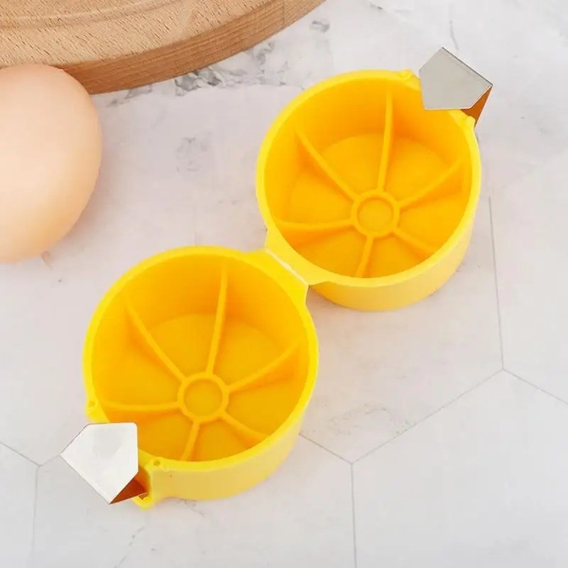 Share Egg Cracker Tool Egg Breaker Manual Shell Separator Opener Kitchen Tools