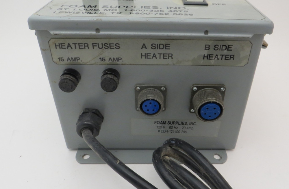 Foam Supplies Inc. Heater Controller