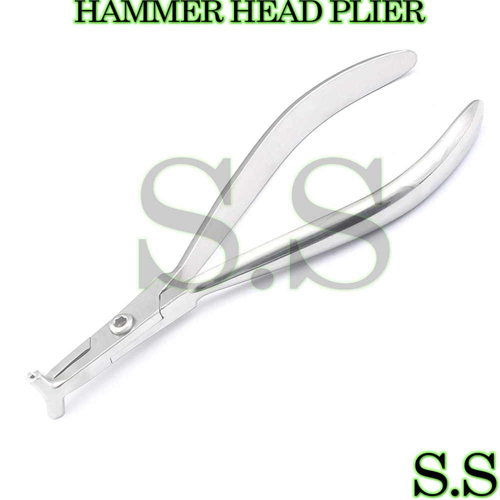 HAMMER HEAD PLIER ORTHODONTIC INSTRUMENT