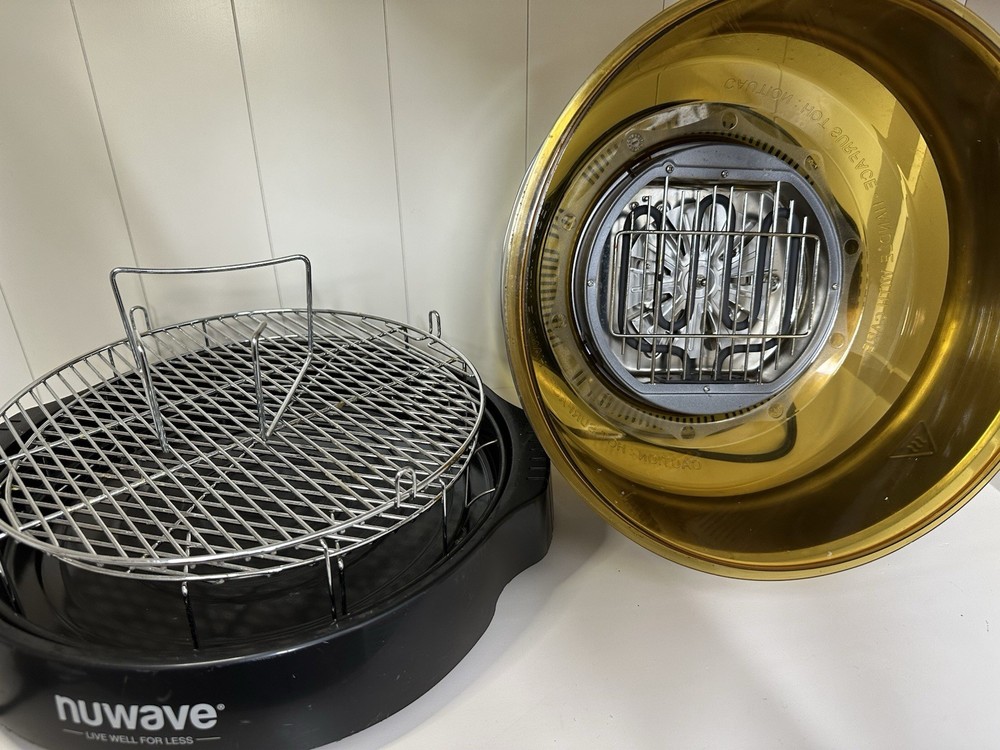 NuWave Oven Pro Plus Amber Dome With Extender & Ring/Rack Model# 20632