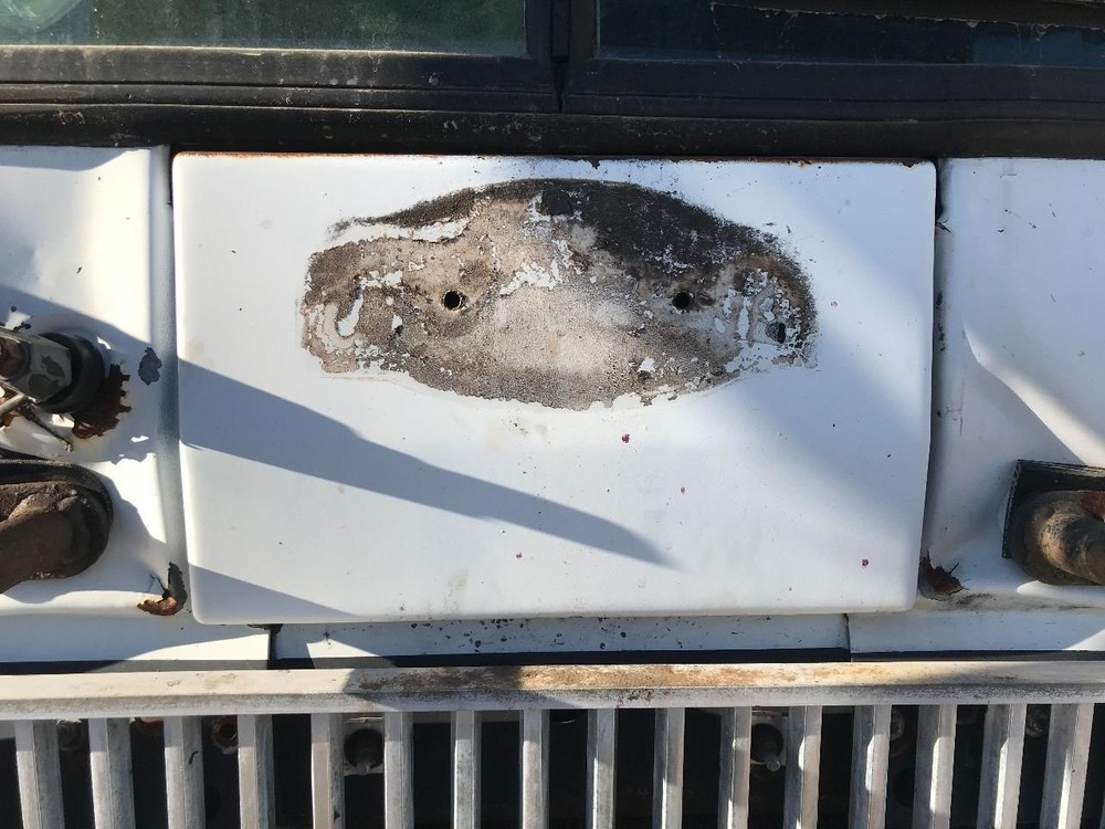 Autocar WX FIBERGLASS Left/Driver FRONT CORNER Panel