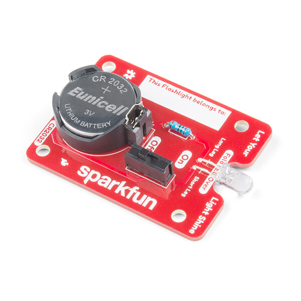 [ SparkFun KIT-14877 ] Basic Flashlight Soldering Kit