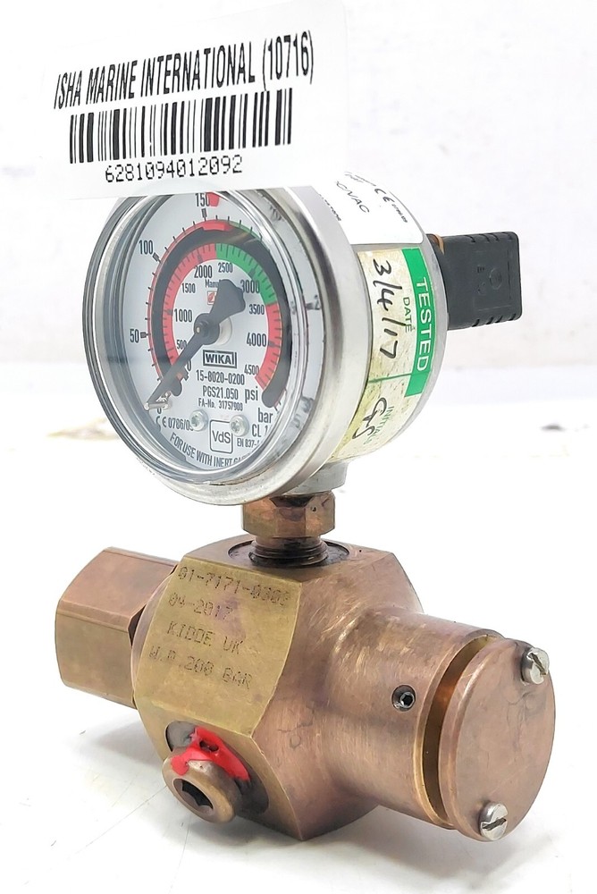 Wika PGS21 Electrocontact Manometer