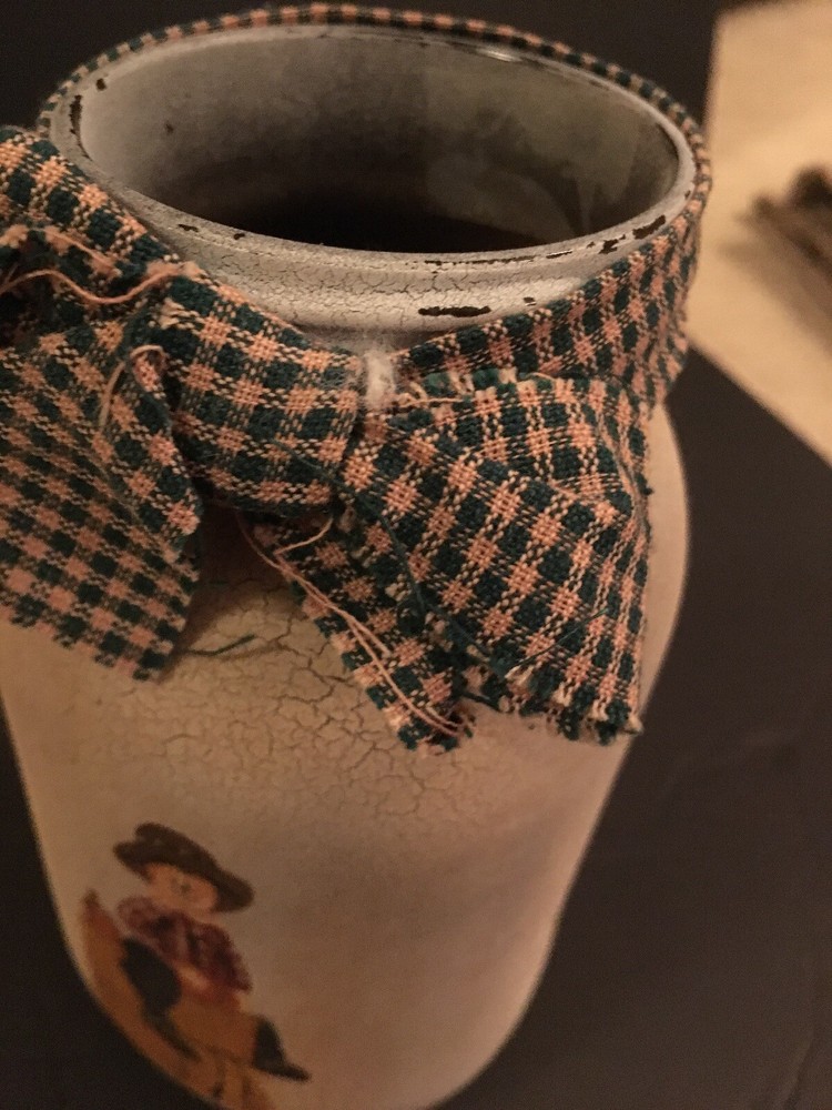 Mason Jar Painted Scarecrow Fall Decor